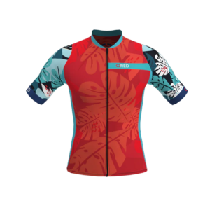 MAGLIA ESTIVA TERMINILLO - Floreale Rossa